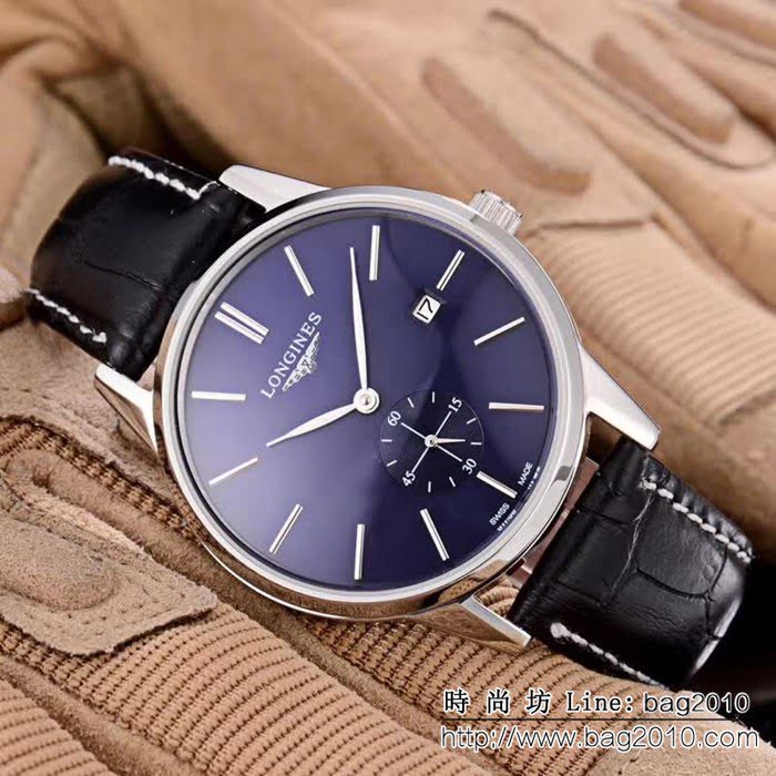 LONGINES浪琴 經典兩針半 精品男士腕表 WSS0866